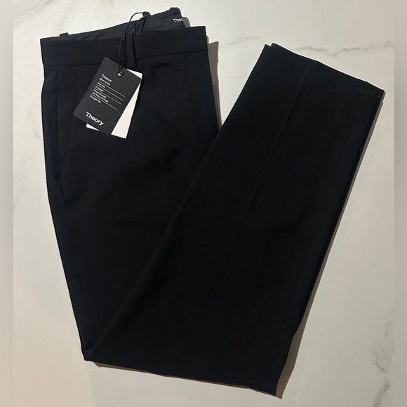 Theory Women's Treeca Classic Suit Pants - Picture 9 of 13